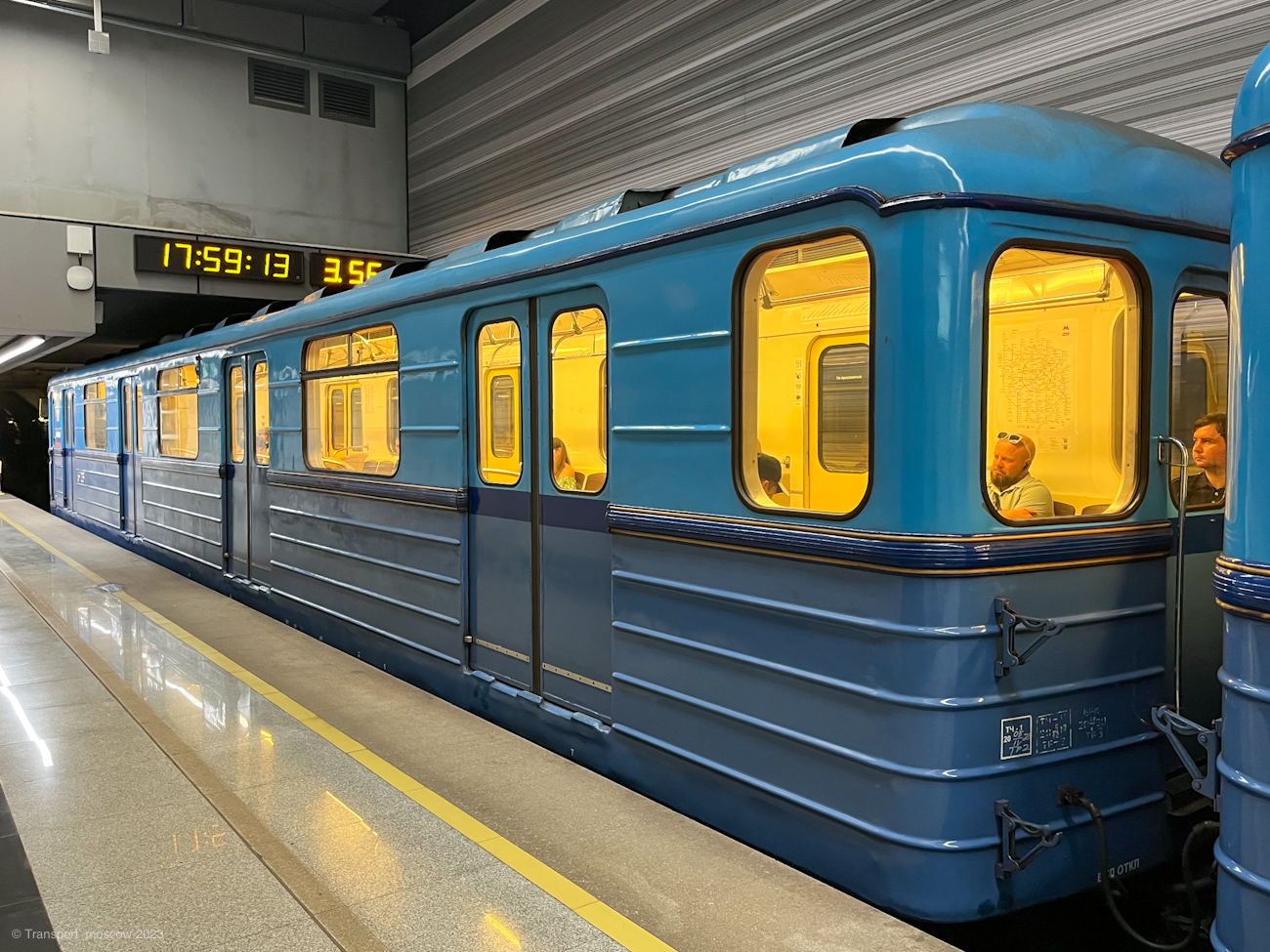 Moscou, Ezh3 N°. 5706; Moscou — Train Parade on the Moscow transport day 08/07/2023 — 09/07/2023