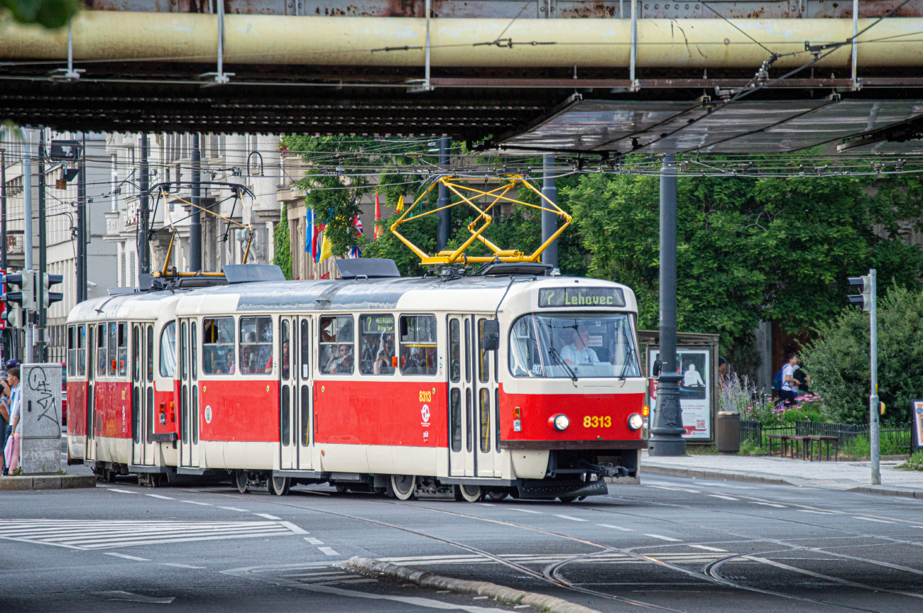 Прага, Tatra T3R.P № 8313