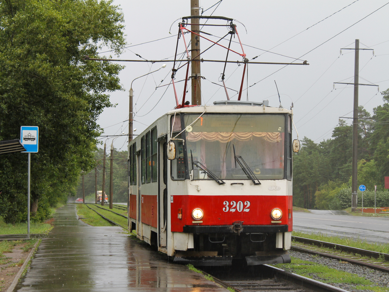 Barnaul, Tatra T6B5SU № 3202