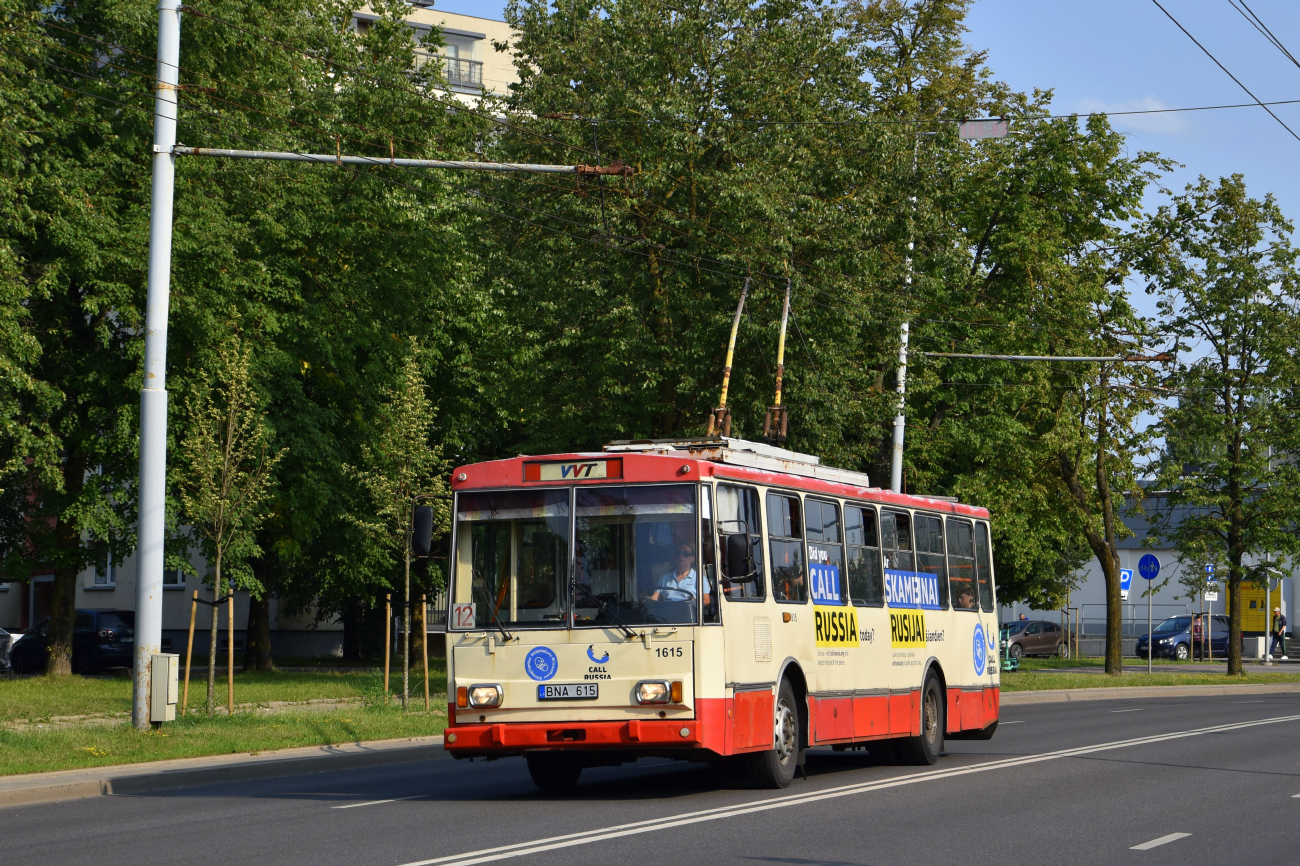 Вильнюс, Škoda 14Tr13/6 № 1615