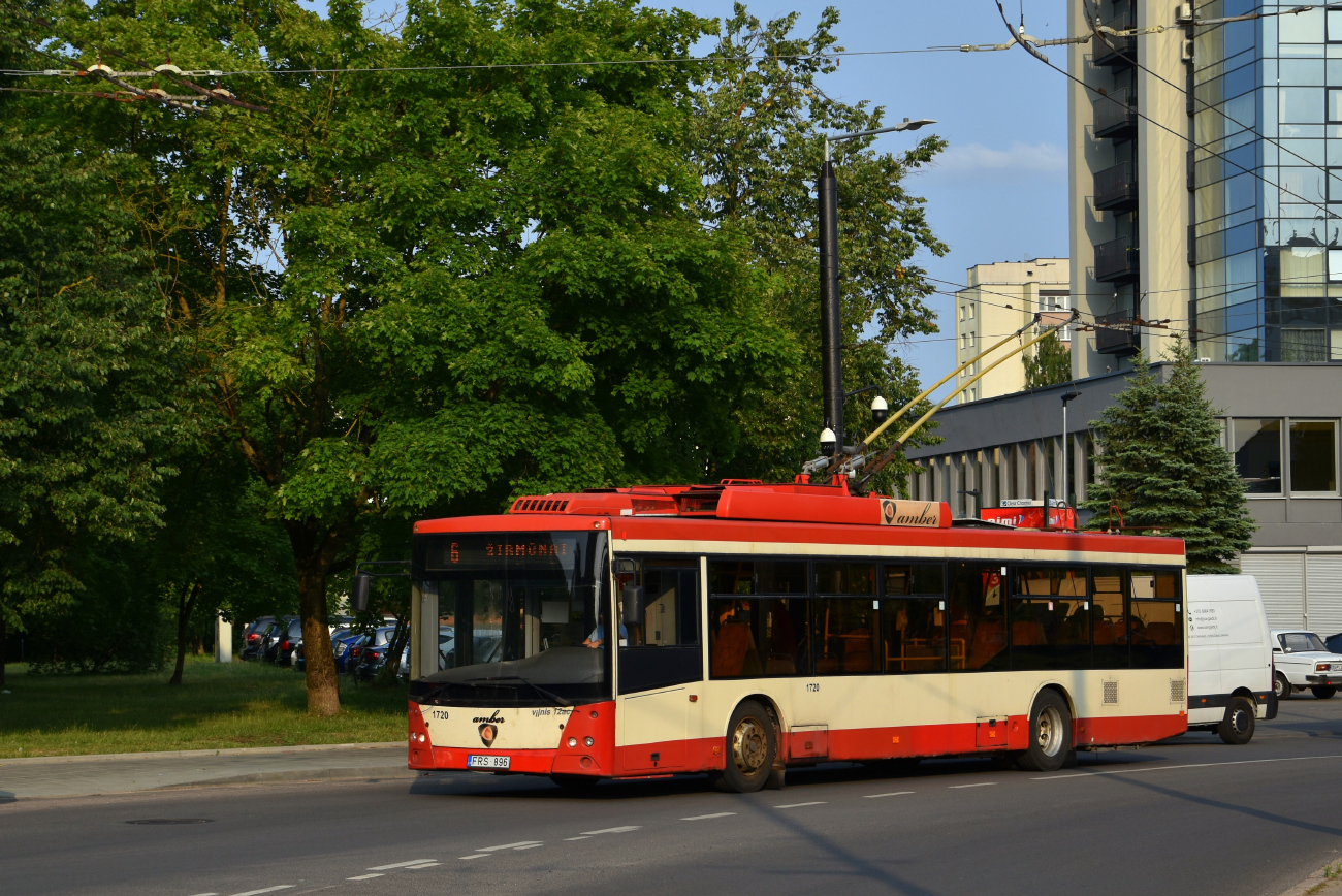Вильнюс, МАЗ-ЭТОН Т203 Amber № 1720