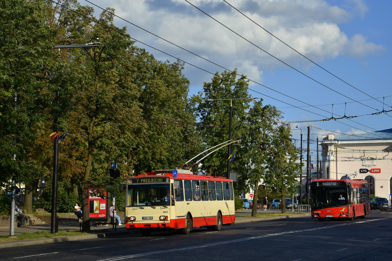 Вильнюс, Škoda 14Tr17/6M № 2663