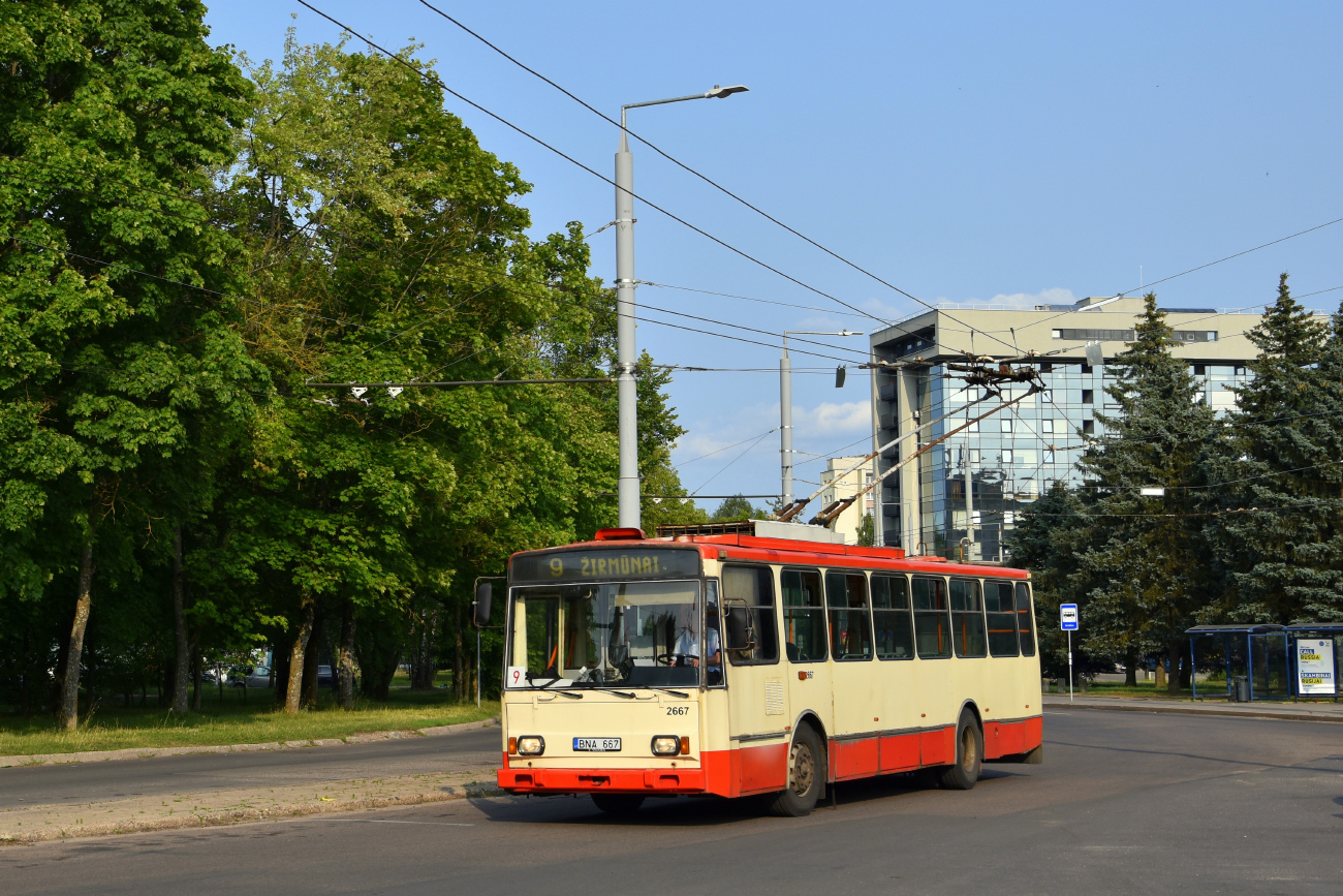 Вильнюс, Škoda 14Tr17/6M № 2667
