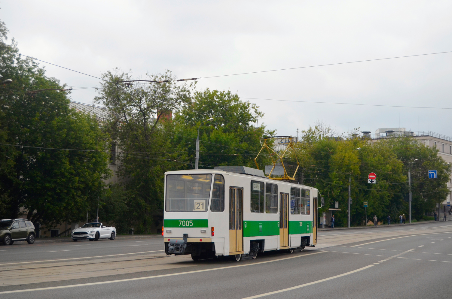 Moscow, Tatra T7B5 # 7005; Moscow — Moscow Transport Day on July 8, 2023