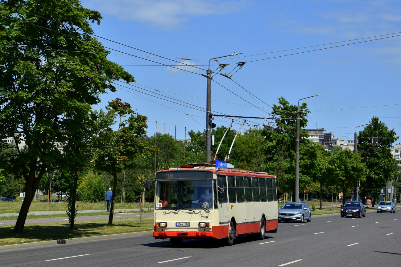 Wilno, Škoda 14Tr17/6M Nr 2668