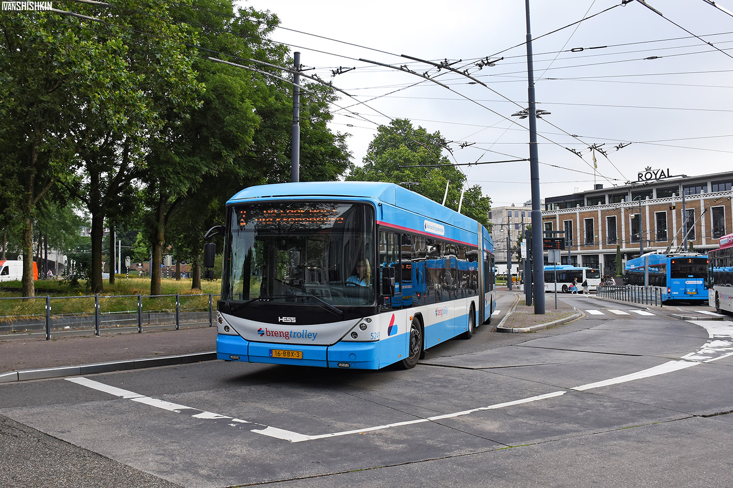 Arnhem, Hess SwissTrolley 4 (BGT-N1D) Nr. 5249