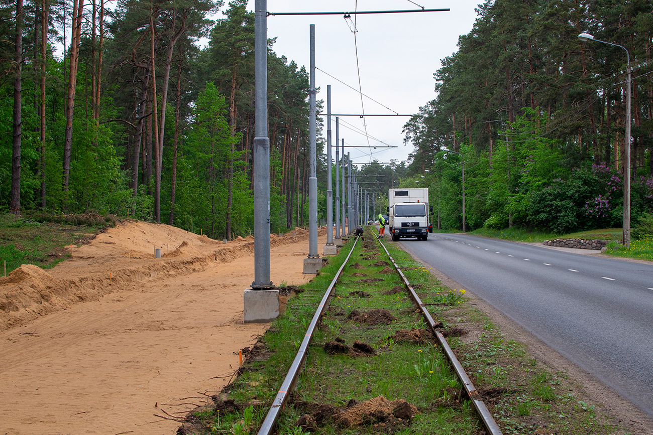 Daugavpils — Tramway Lines and Infrastructure