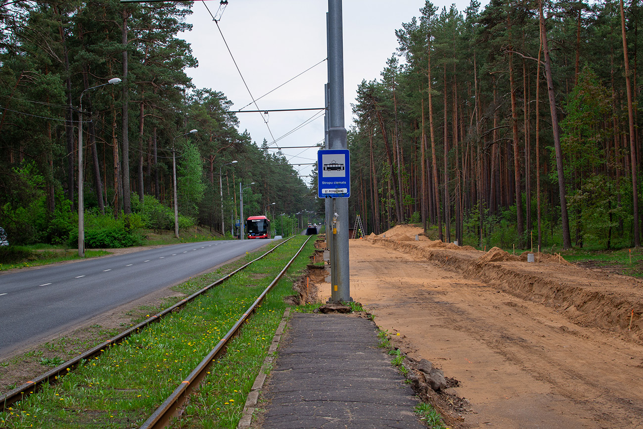 Väinänlinna — Tramway Lines and Infrastructure