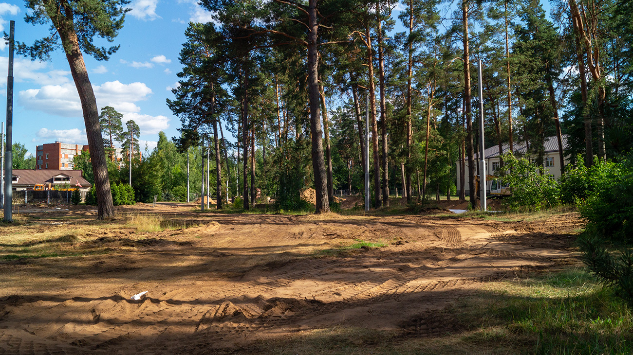 陶格夫匹爾斯 — Construction of new tram line Ķīmija — Stropi