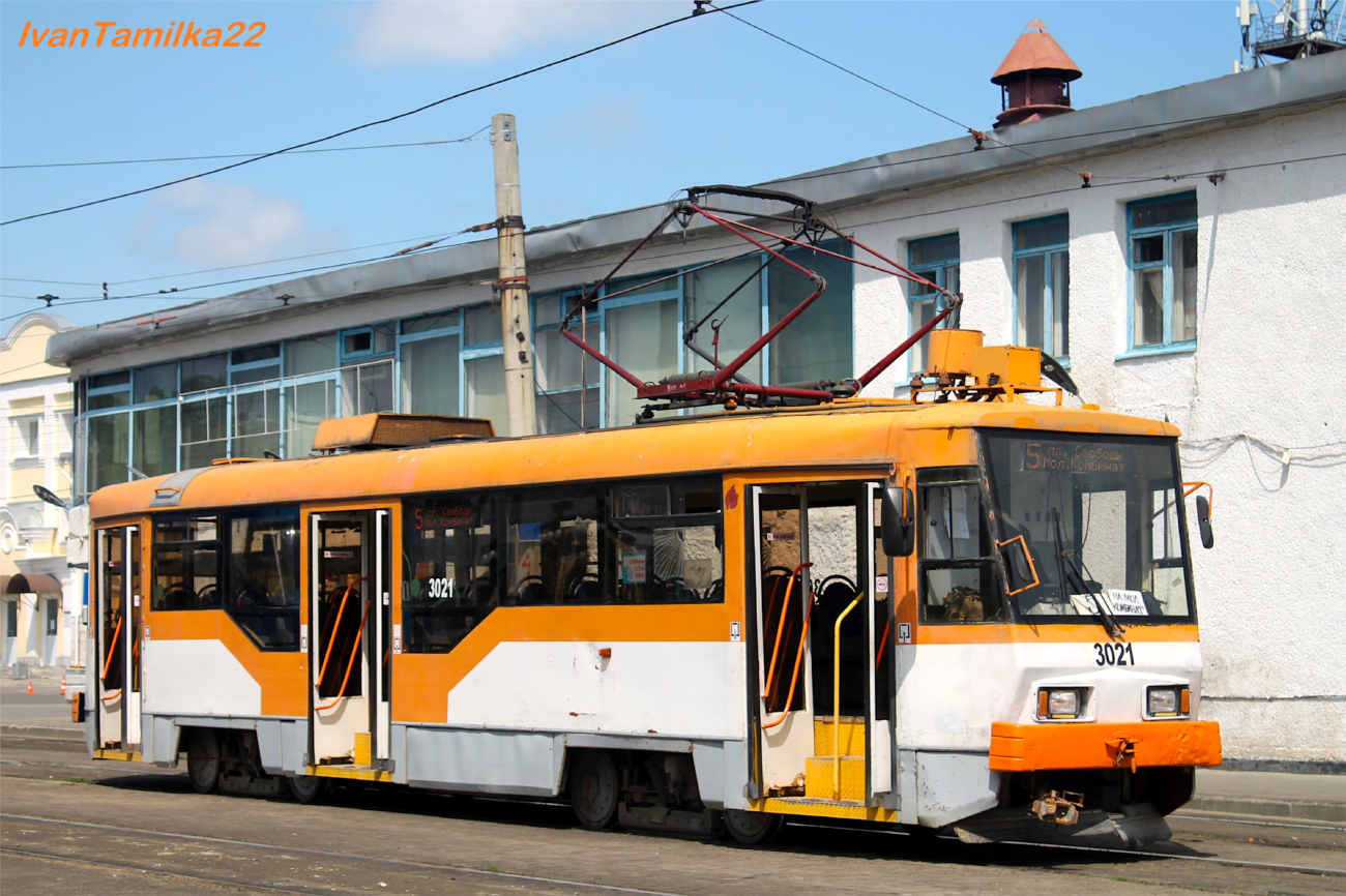Барнаул, Tatra T3SU КВР Барнаул № 3021