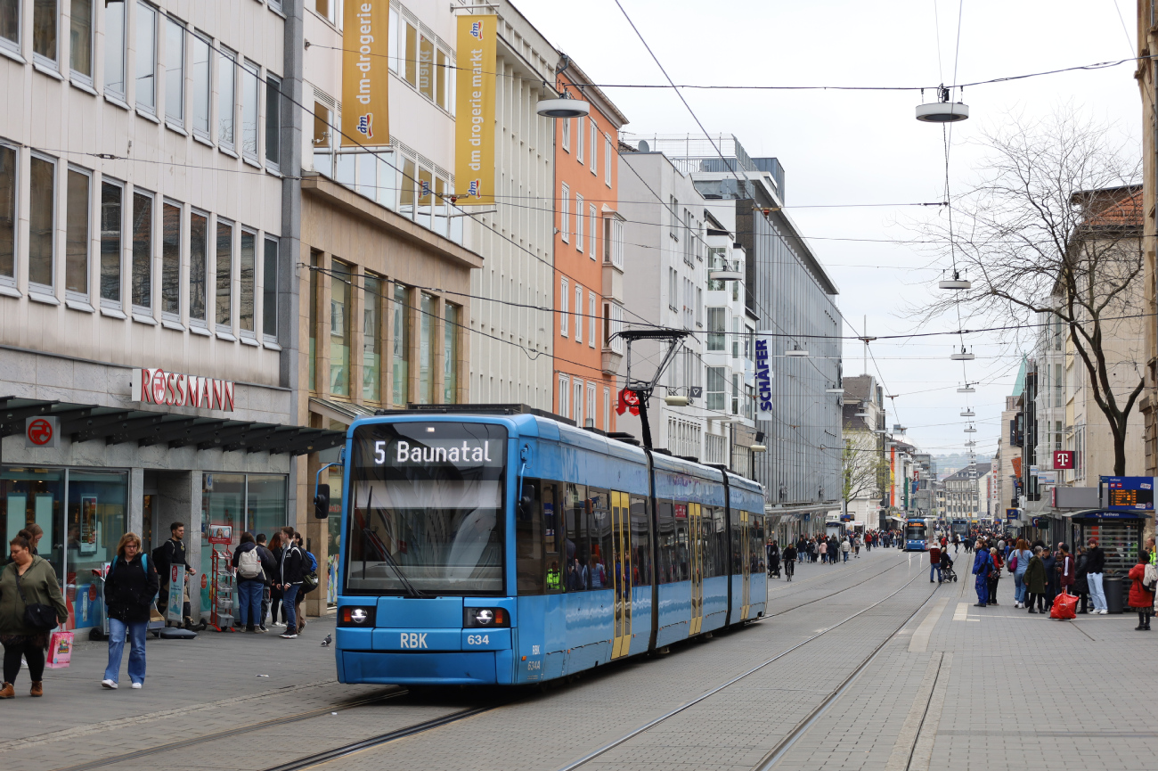 Kassel, Bombardier 8ZNGTW № 634 Kassel, Bombardier 8ZNGTW № 634