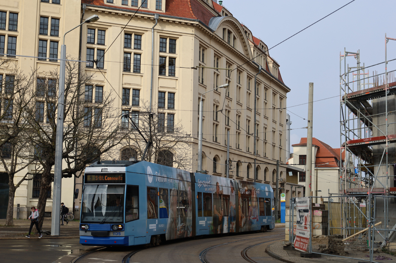 Лейпциг, DWA NGT8 № 1135 Лейпциг, DWA NGT8 № 1135
