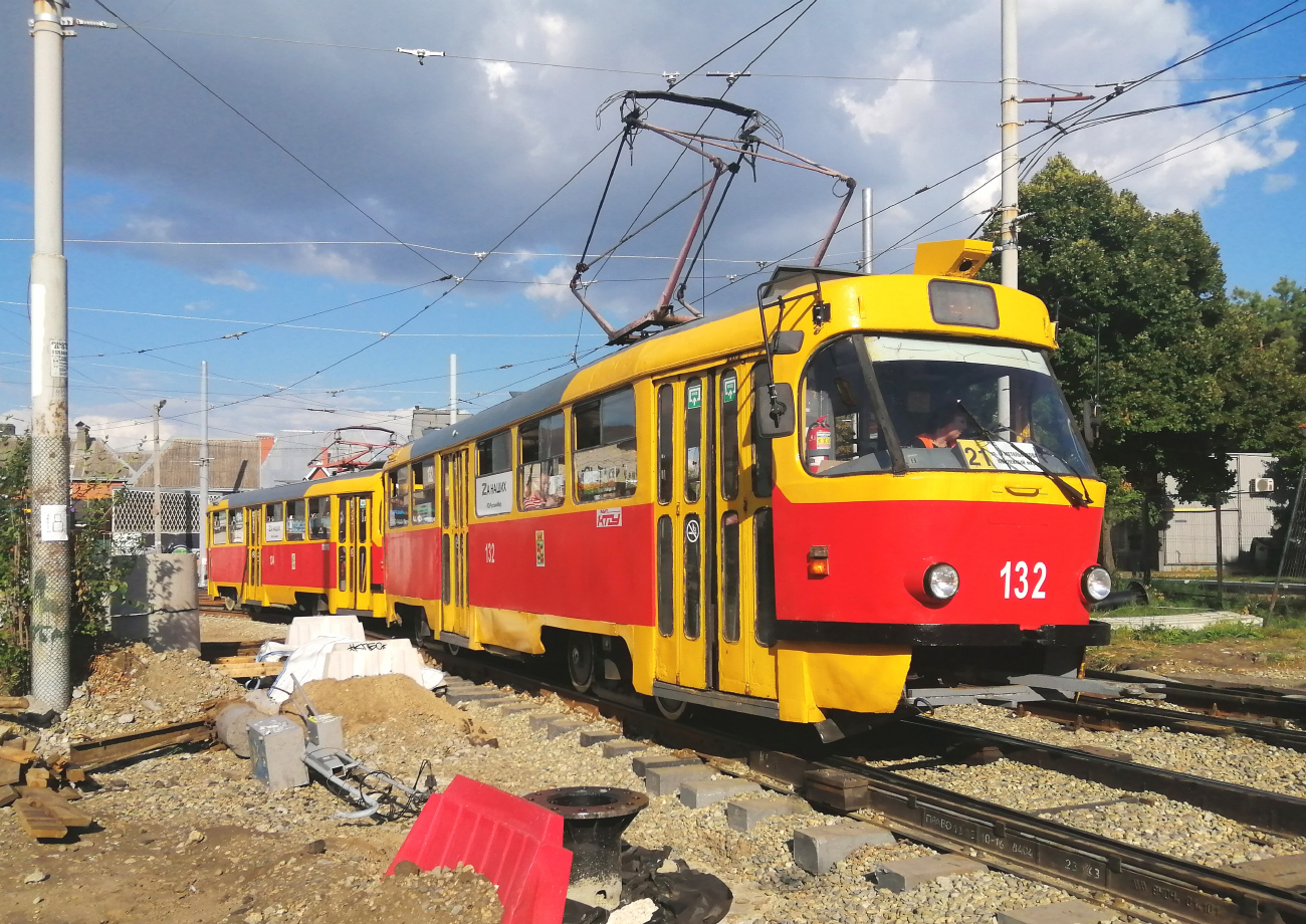 Краснодар, Tatra T3SU № 132
