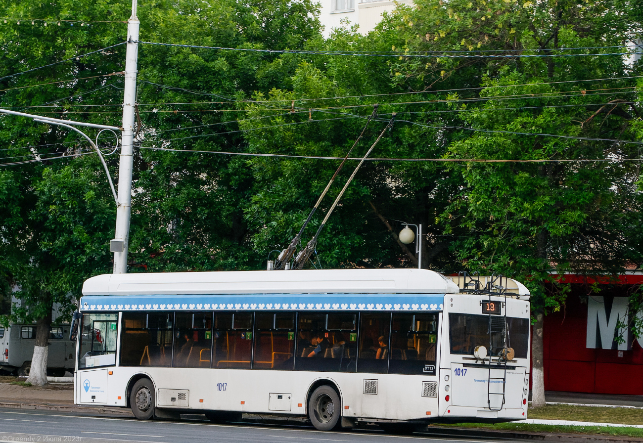 Уфа, УТТЗ-6241.01 «Горожанин» № 1017