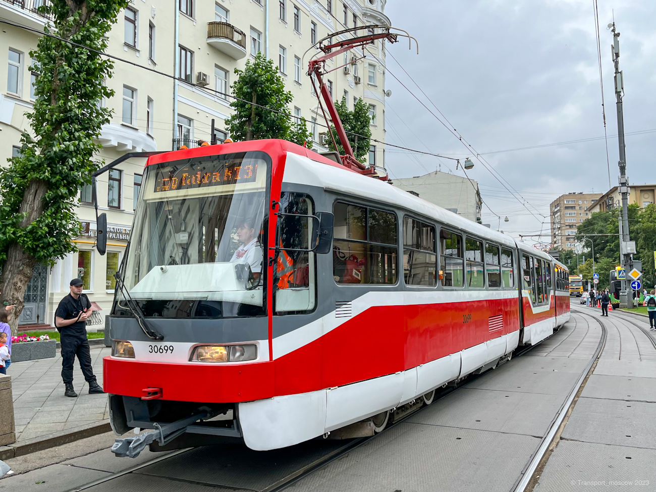 Moskva, Tatra KT3R č. 30699; Moskva — Moscow Transport Day on July 8, 2023