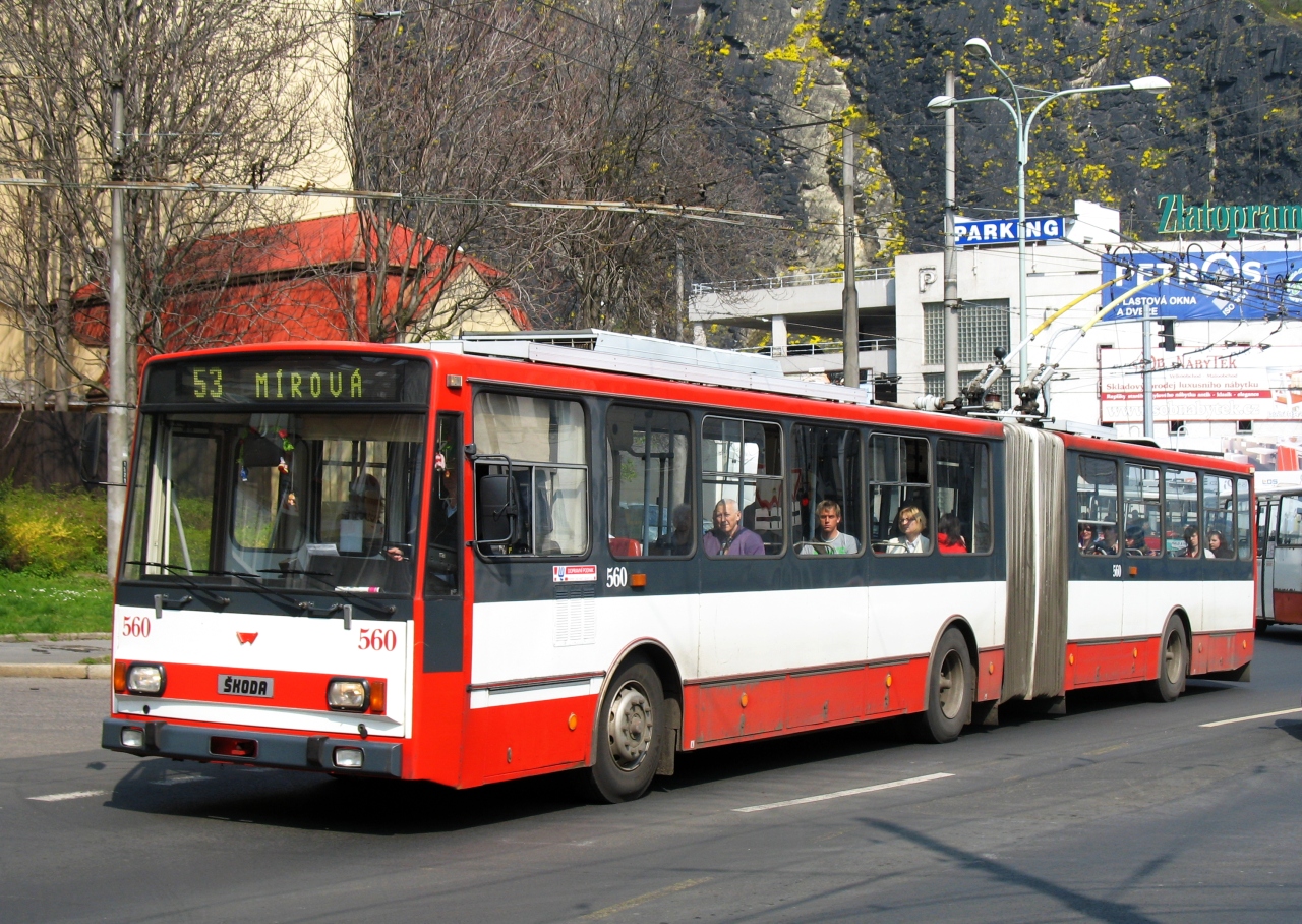 Усти-над-Лабем, Škoda 15Tr13/6M № 560