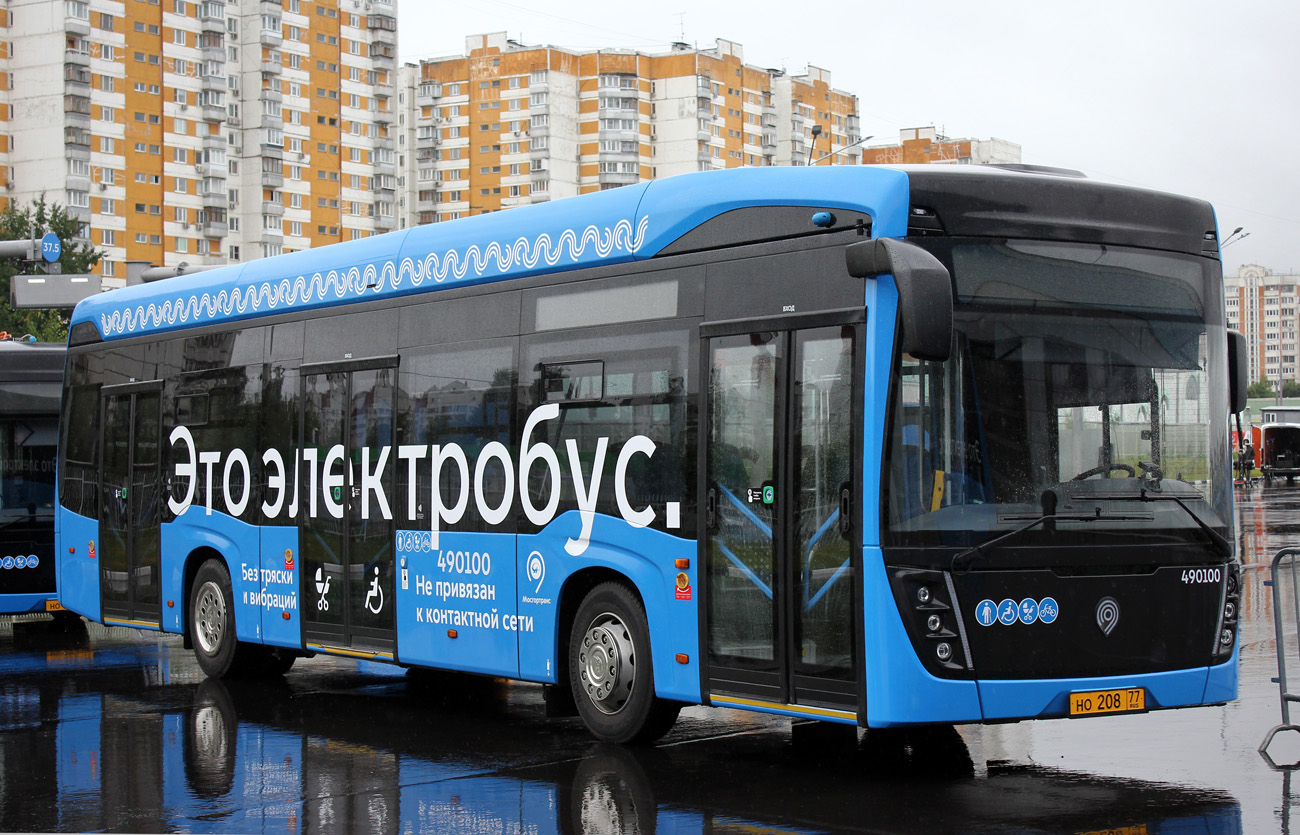 Москва, КАМАЗ-6282 № 490100