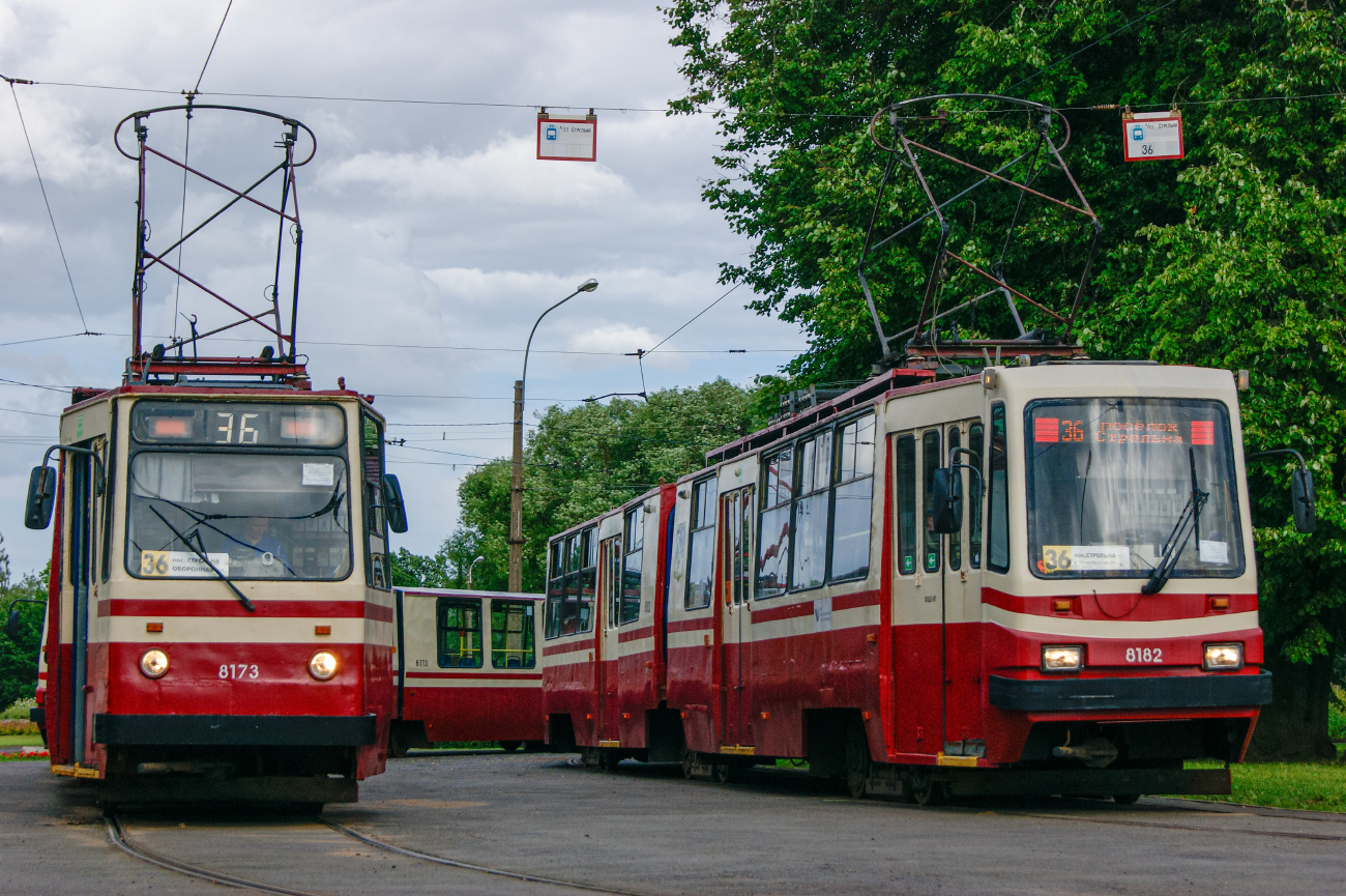Санкт-Пецярбург, ЛВС-86К № 8173; Санкт-Пецярбург, ЛВС-86К № 8182