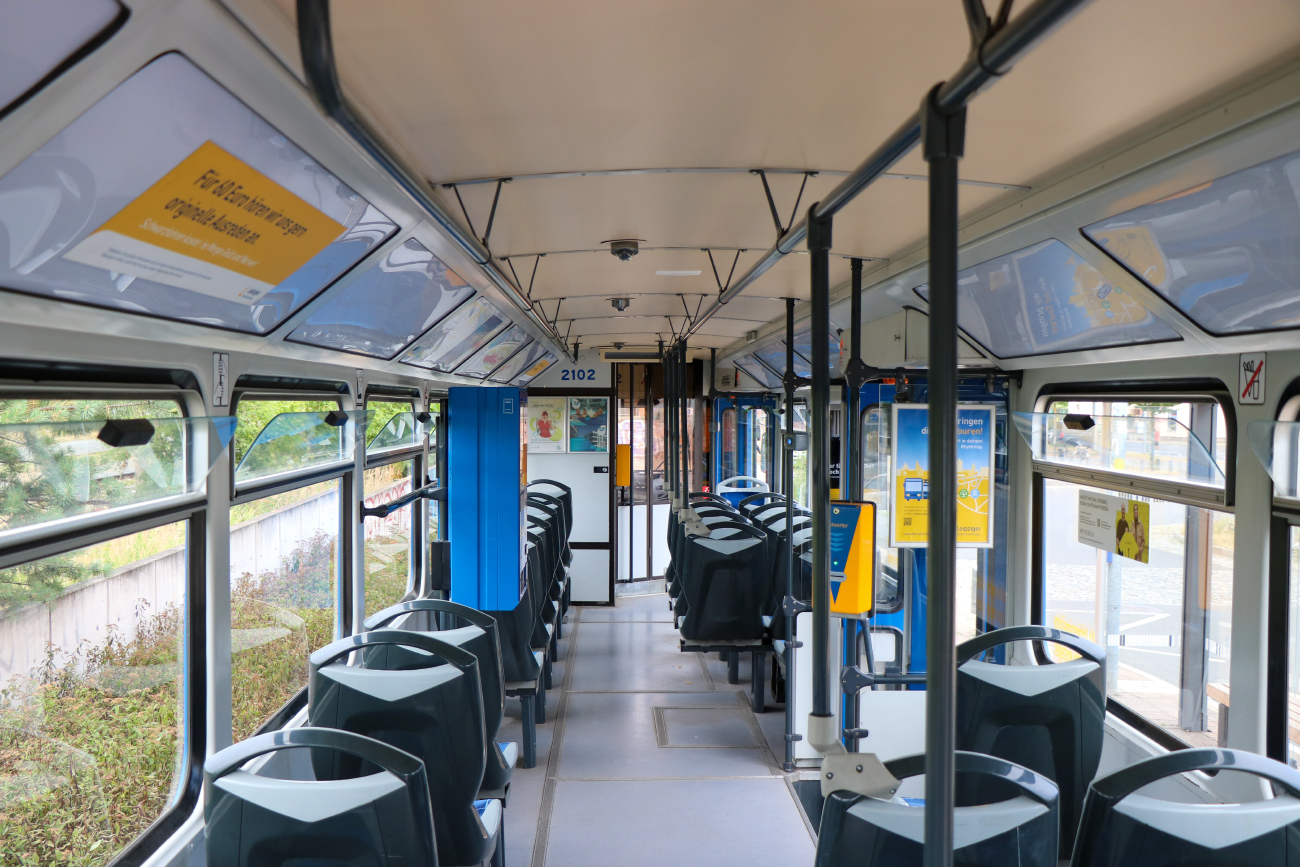 Leipzig, Tatra T4D-M1 № 2102 Leipzig, Tatra T4D-M1 № 2102