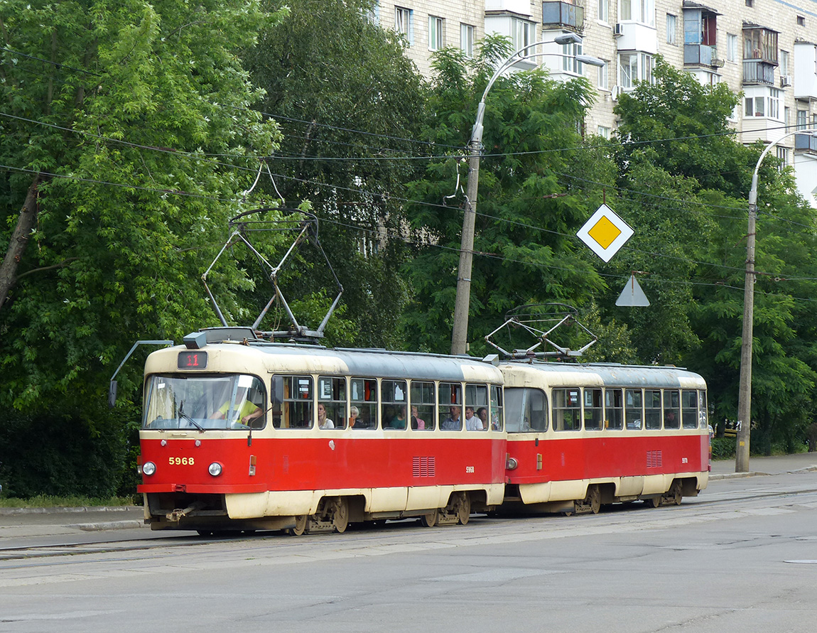 Киев, Tatra T3SUCS № 5968