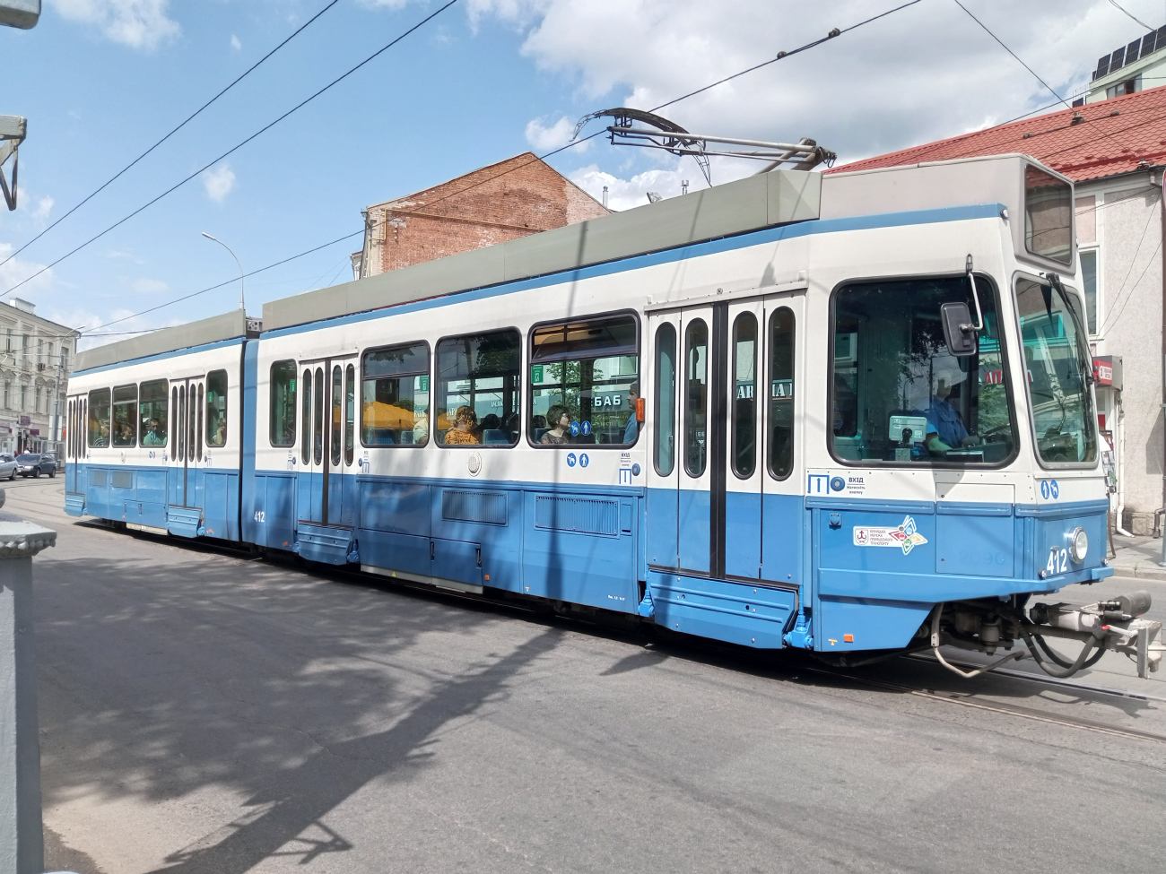 Винница, SWP/SIG/BBC Be 4/6 "Tram 2000" № 412