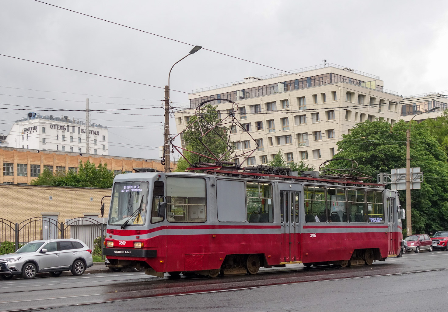 Санкт-Петербург, ТС-77 № 3609