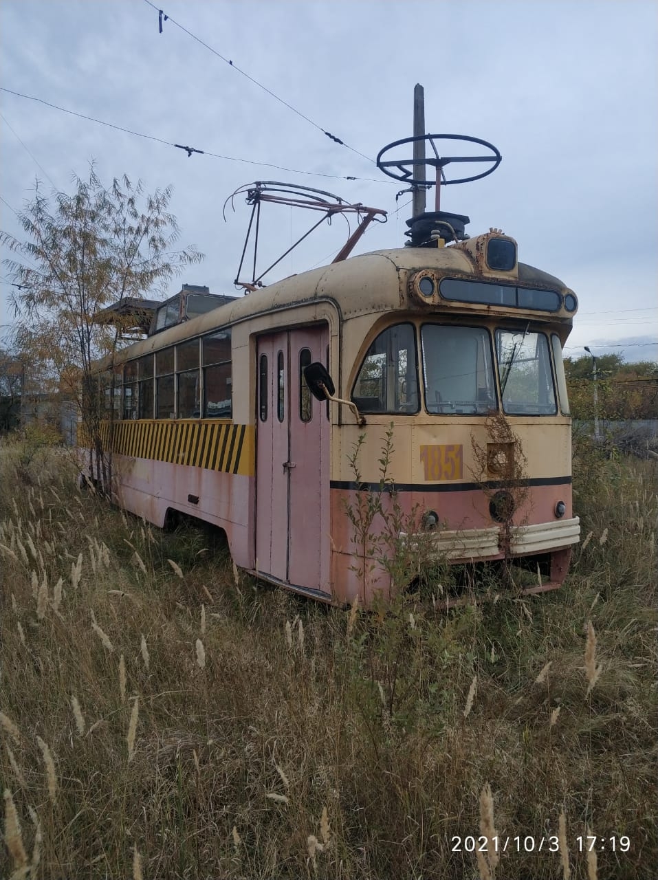 Komsomolsk-on-Amur, NTTRZ wire-measuring car # 1851