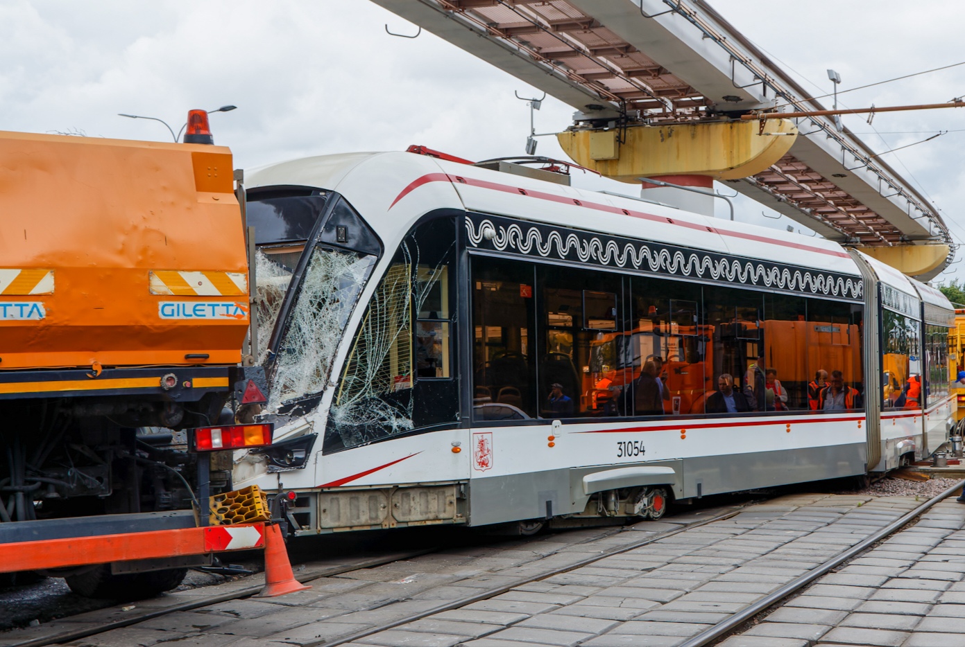Москва, 71-931М «Витязь-М» № 31054; Москва — Происшествия