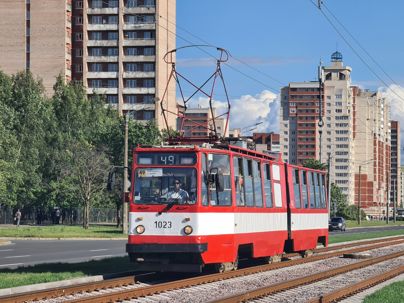 Санкт-Петербург, ЛВС-86К № 1023