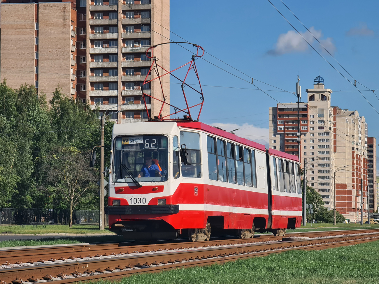 Санкт-Петербург, 71-147К (ЛВС-97К) № 1030