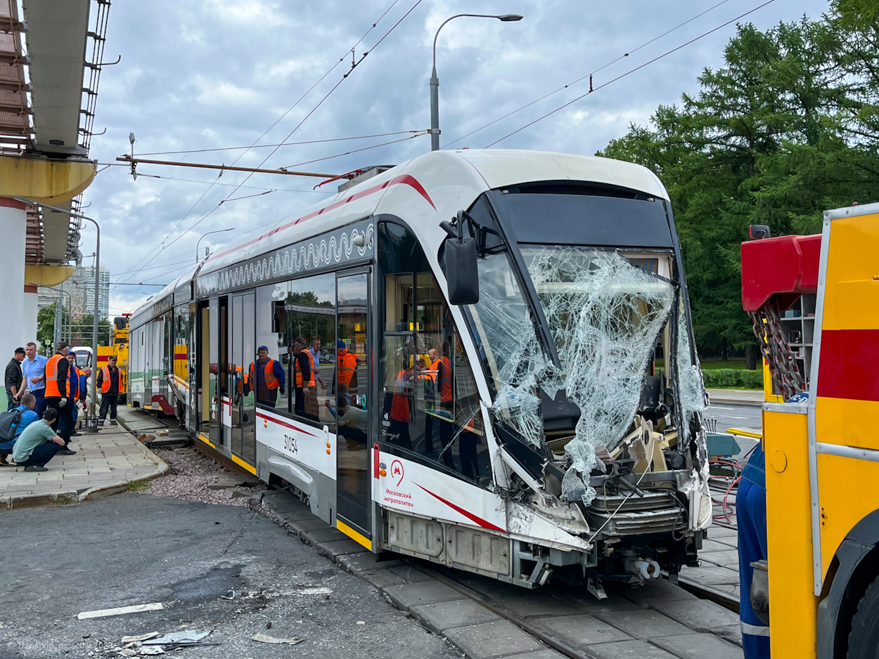 Москва, 71-931М «Витязь-М» № 31054; Москва — Происшествия