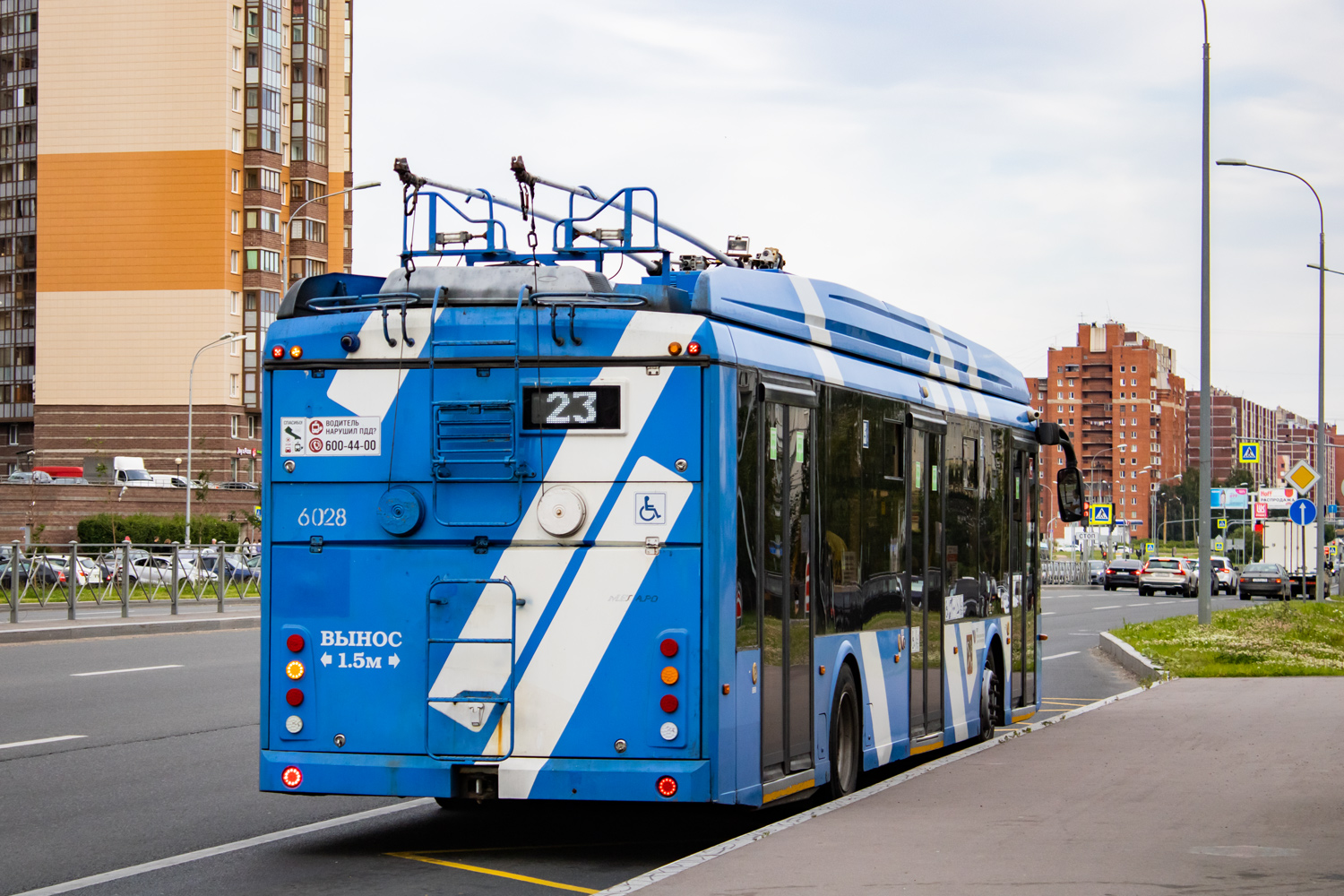 Санкт-Петербург, Тролза-5265.08 «Мегаполис» № 6028