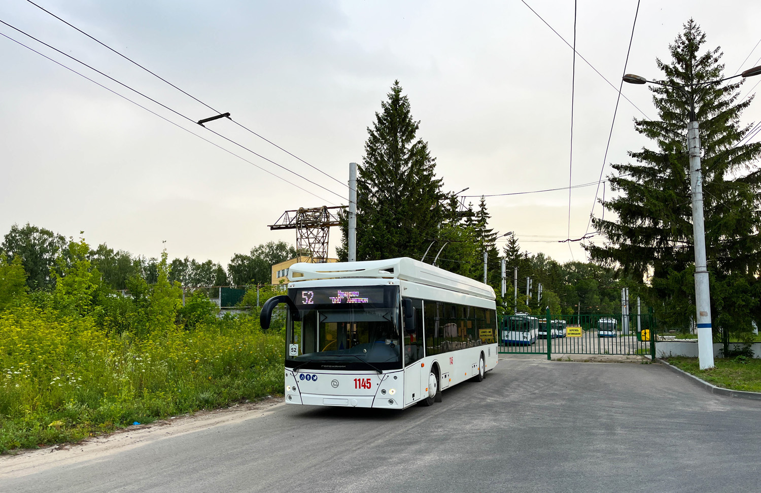 Novocheboksarsk, UTTZ-6241.01 “Gorozhanin” č. 1145