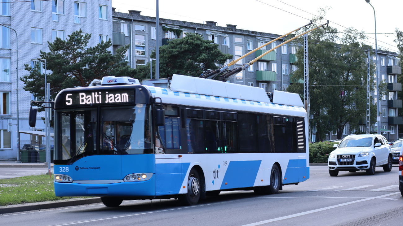 Таллин, Solaris Trollino II 12 Ganz № 328