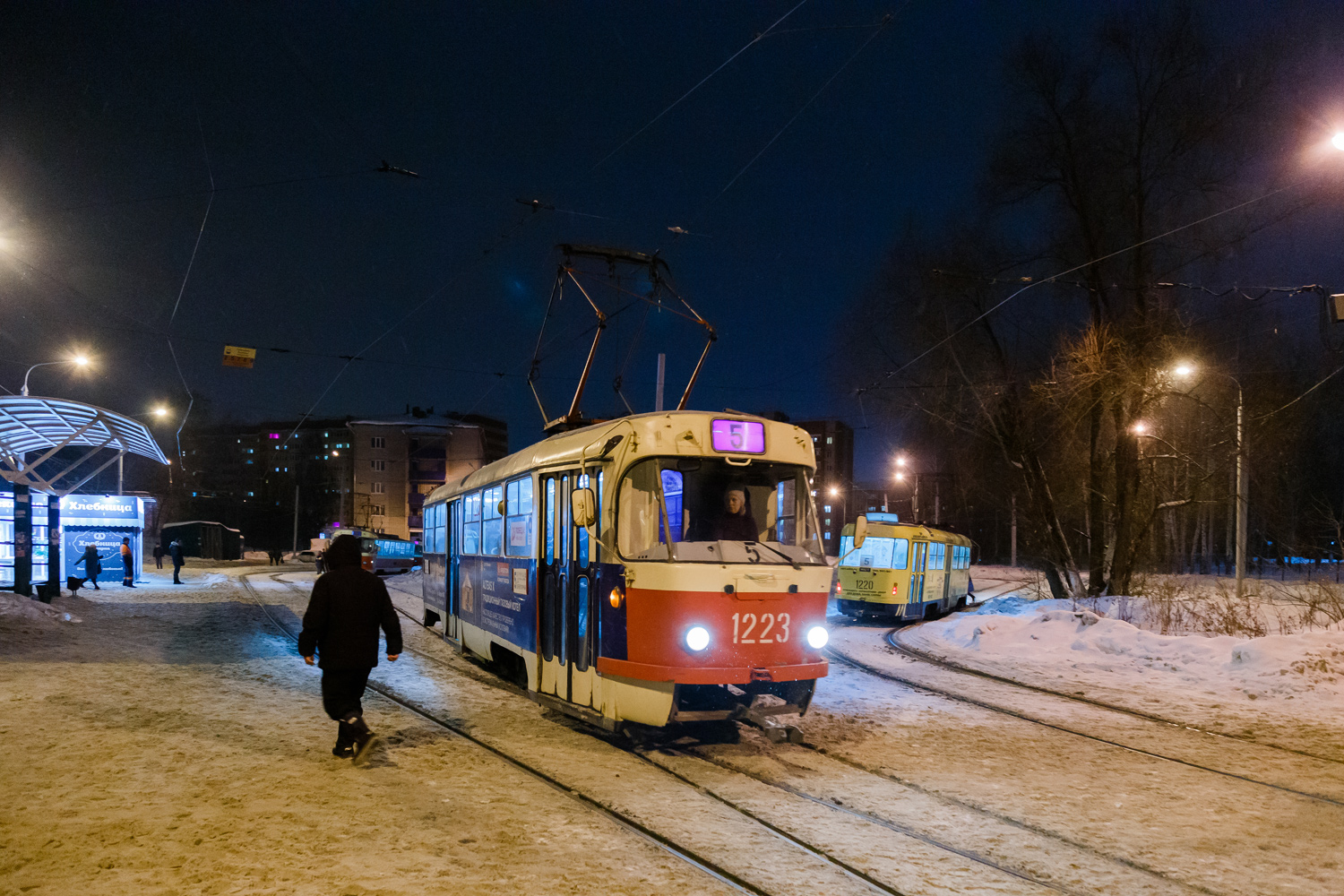 Ижевск, Tatra T3K № 1223