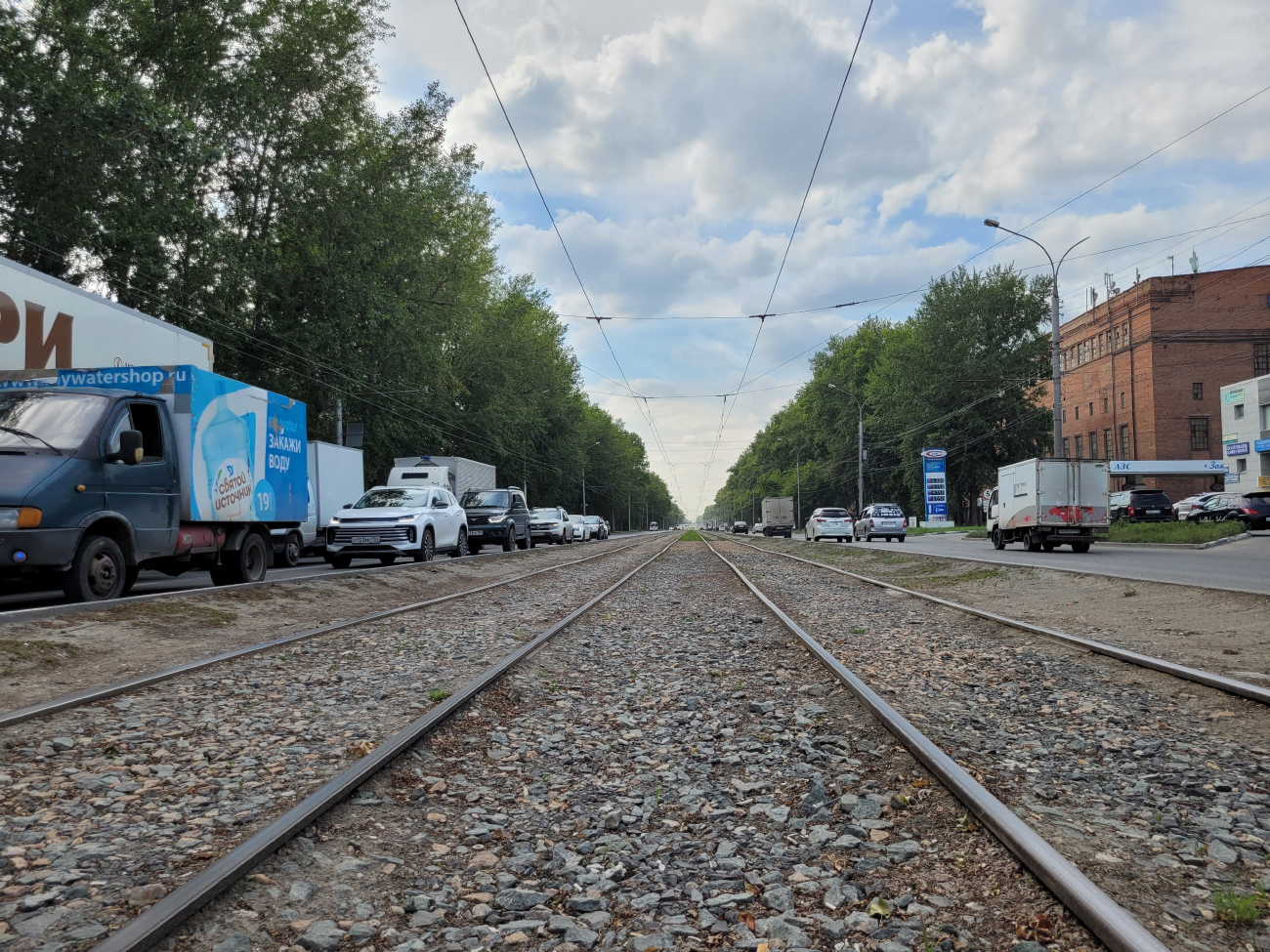 Novosibirsk — Tram road