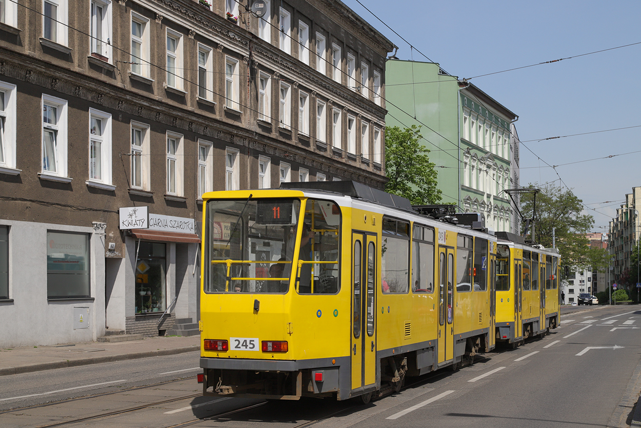 Щецин, Tatra T6A2M № 245