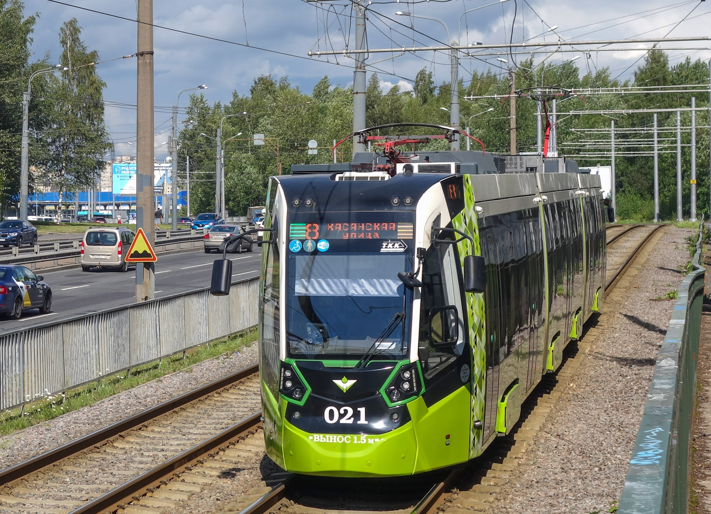 Sanktpēterburga, Stadler B85600M № 021