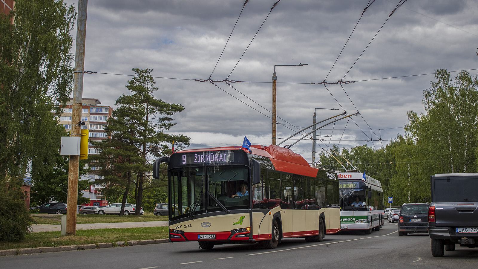 Вильнюс, Solaris Trollino IV 12 Škoda № 2746