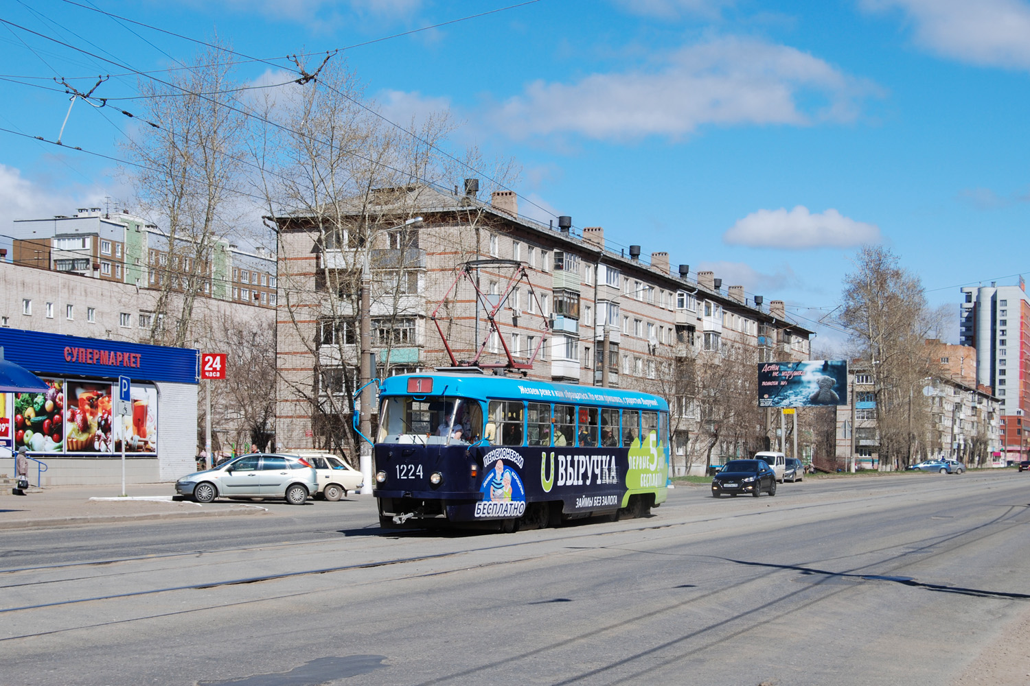 Ижевск, Tatra T3K № 1224