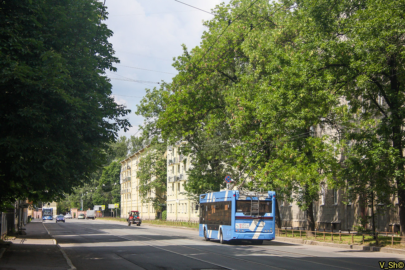 Санкт-Петербург — Троллейбусные линии и инфраструктура