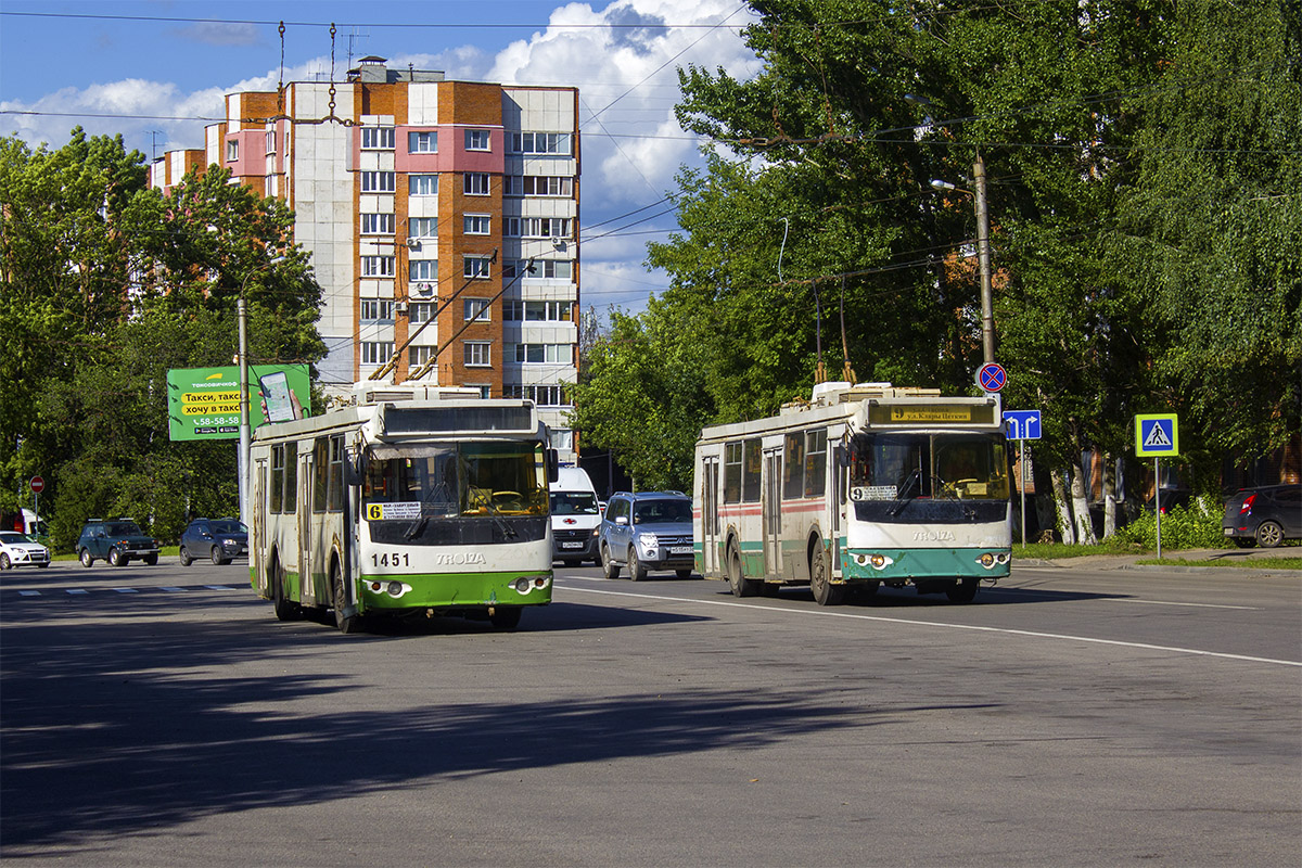 Пенза, ЗиУ-682Г-016.02 № 1451; Пенза, ЗиУ-682Г-016.02 № 2024