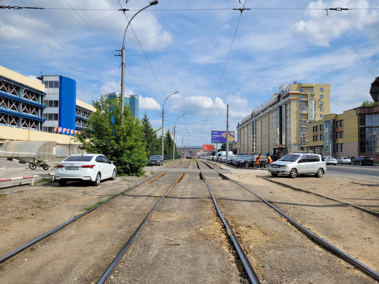 Новосибирск — Трамвайные линии и конечные