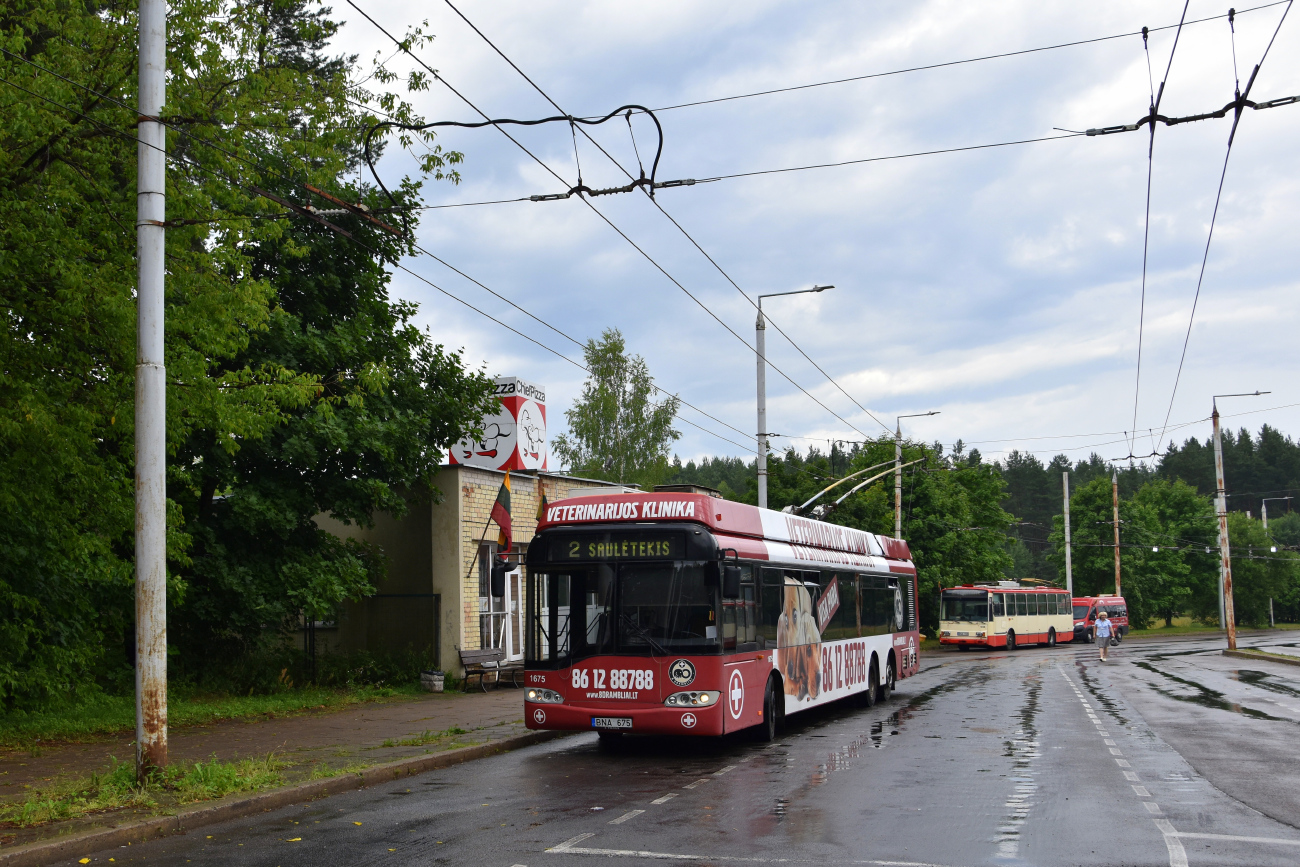 Vilnius, Solaris Trollino II 15 AC nr. 1675