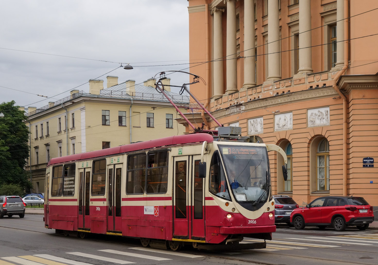 Санкт-Пецярбург, 71-134А (ЛМ-99АВН) № 3906 Санкт-Пецярбург, 71-134А (ЛМ-99АВН) № 3906