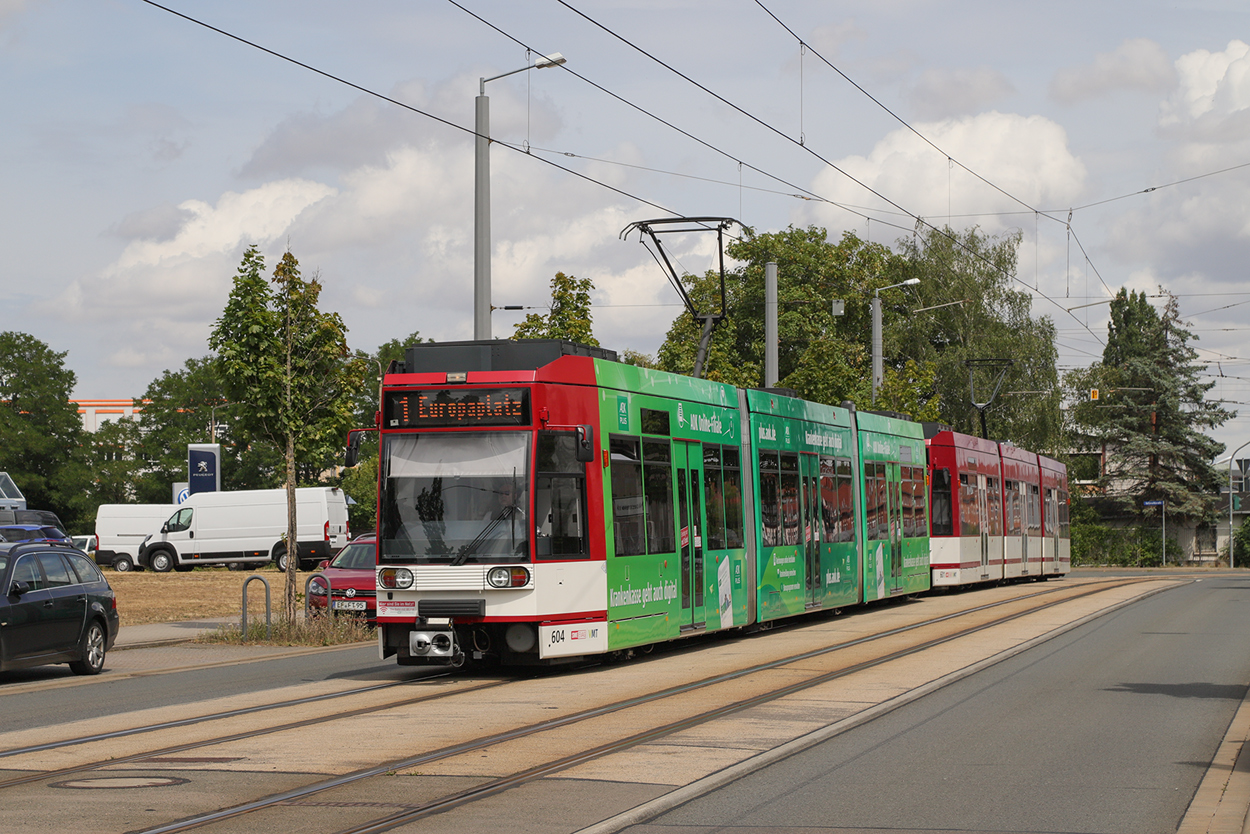 Эрфурт, Duewag MGT6D № 604