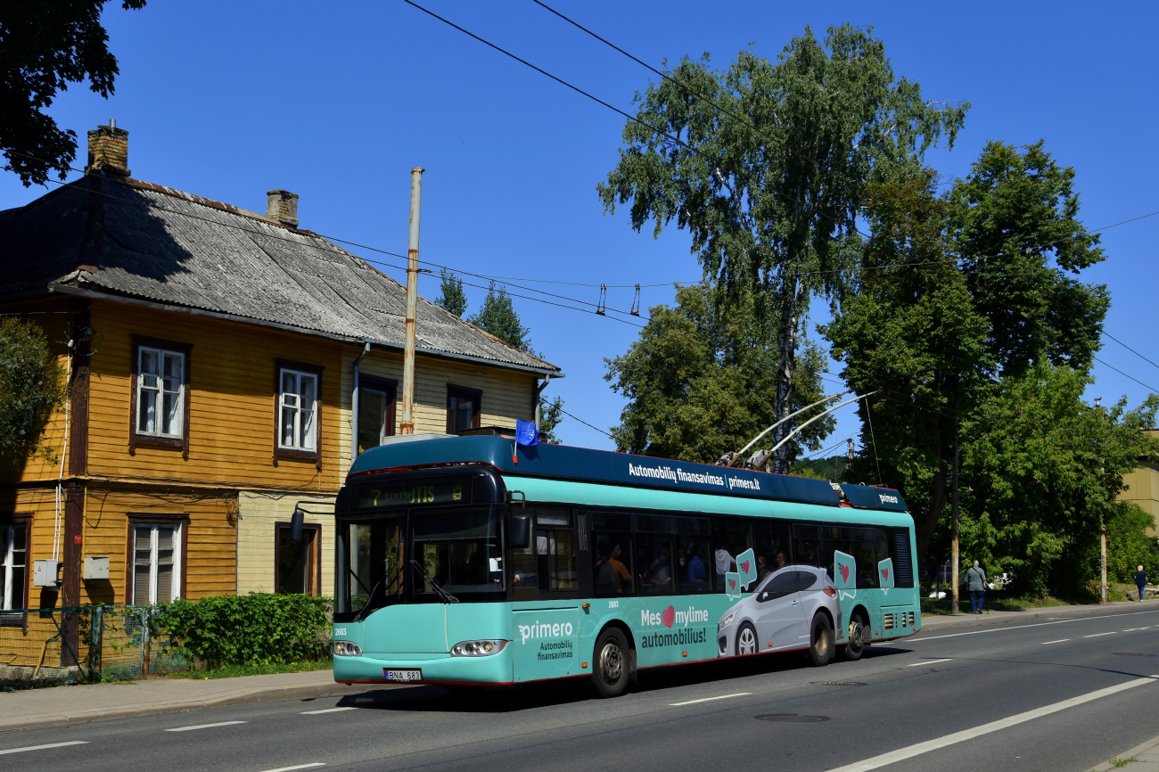 Vilnius, Solaris Trollino II 15 AC N°. 2683