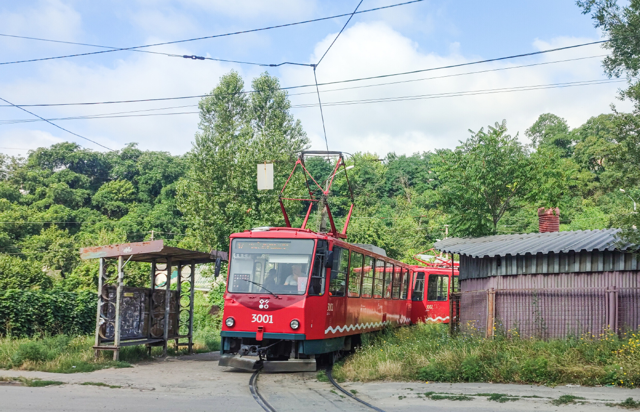 Днепр, Татра-Юг Т6Б5 № 3001