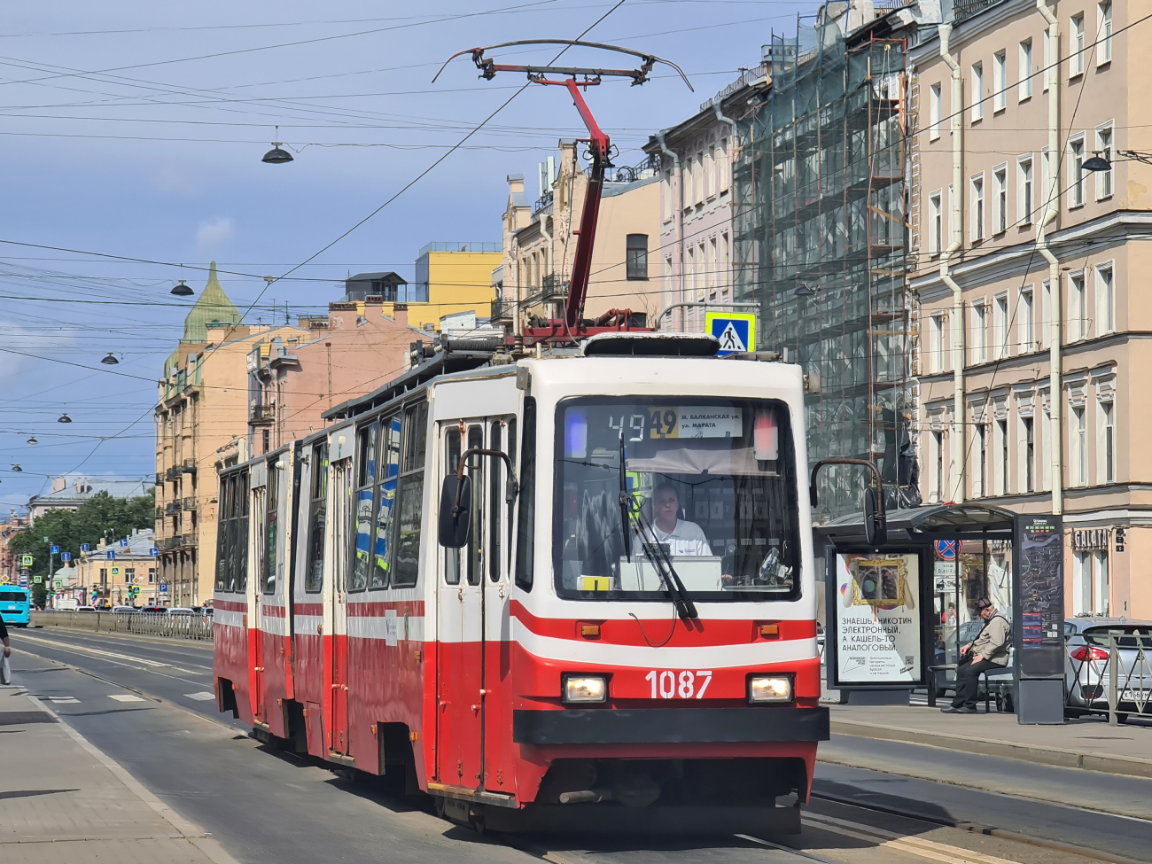 Санкт-Петербург, ЛВС-86К № 1087 Санкт-Петербург, ЛВС-86К № 1087