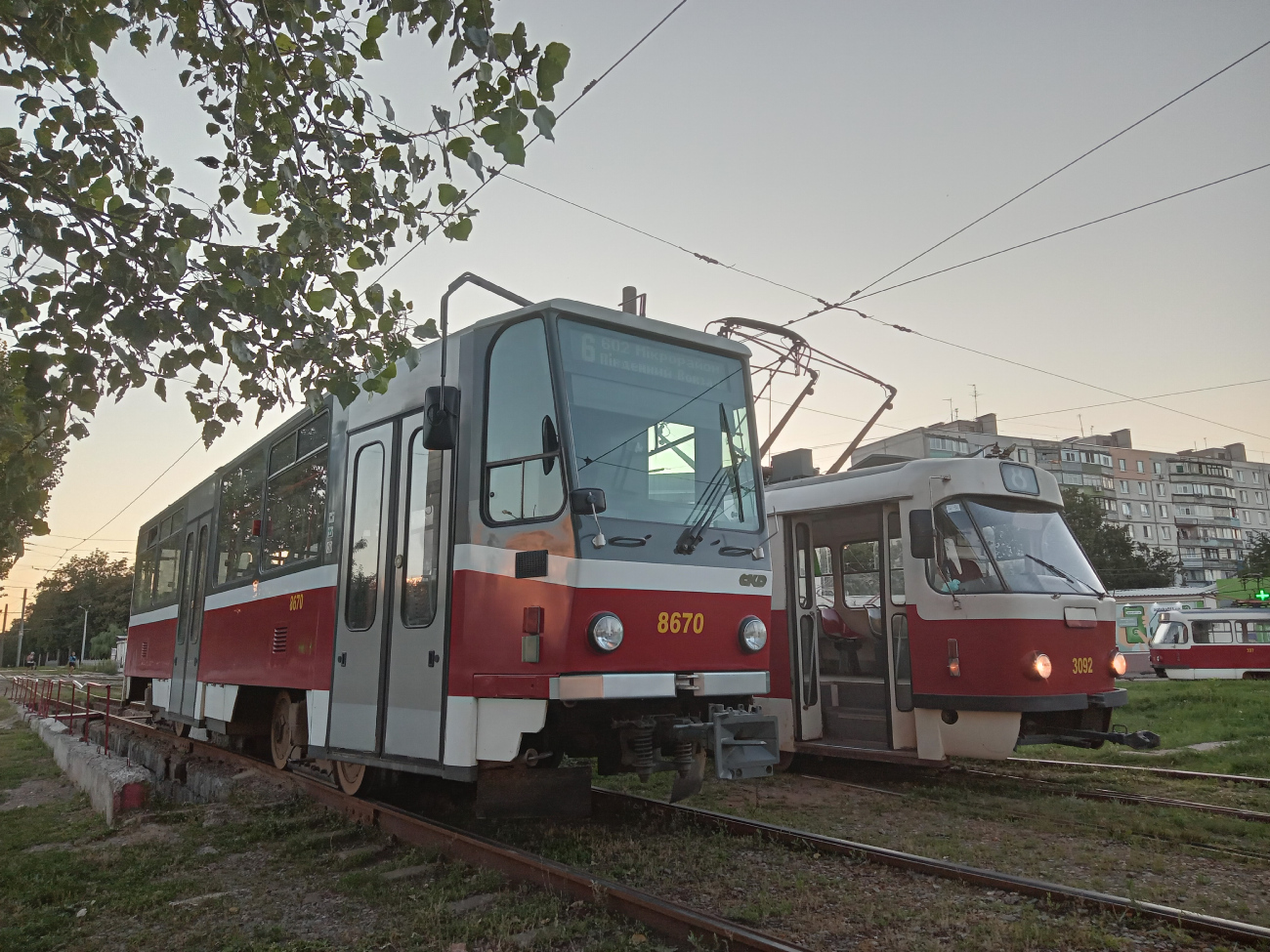 Харьков, Tatra T6A5 № 8670